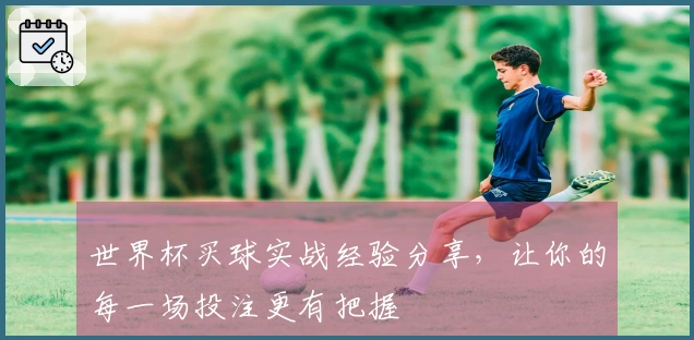 世界杯买球实战经验分享，让你的每一场投注更有把握